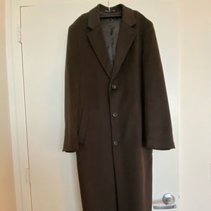 Kenneth Cole Reaction wool and cashmere overcoat